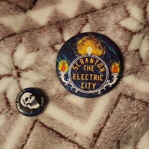 Scranton The Electric City Button Set